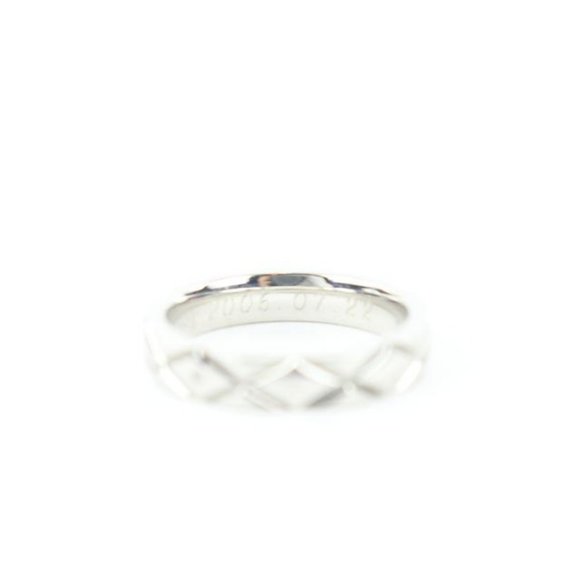 Chanel Size 3.5US PT950 Matelasse Quilted Platinum - Picture 12 of 12